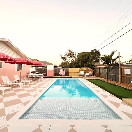 Luxury Villa 3 Blocks From The Beach With Pool A Fire Pit And Outdoor Oasis 卡纳维拉尔角 外观 照片